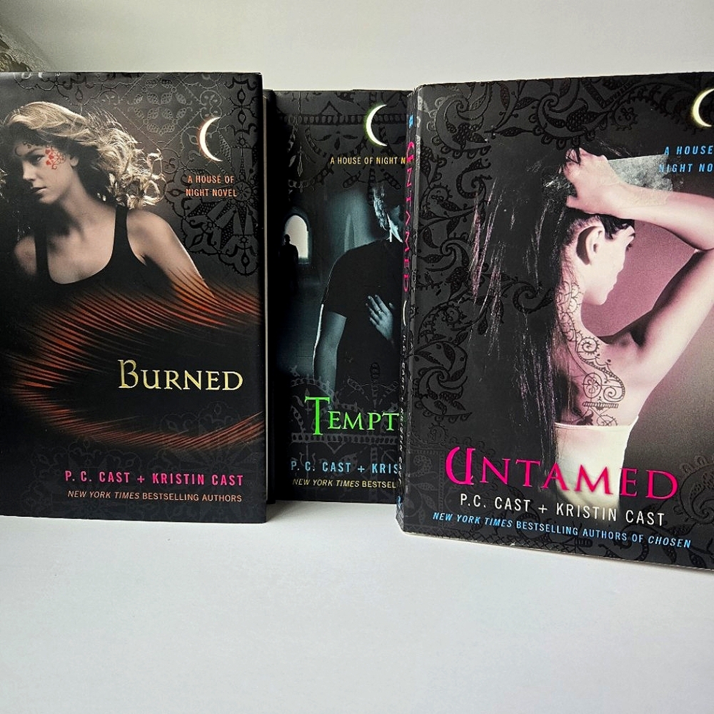 House of Night Book Series Lot Books 4 6 7 8 PC Cast Kristin Cast 1st Editions